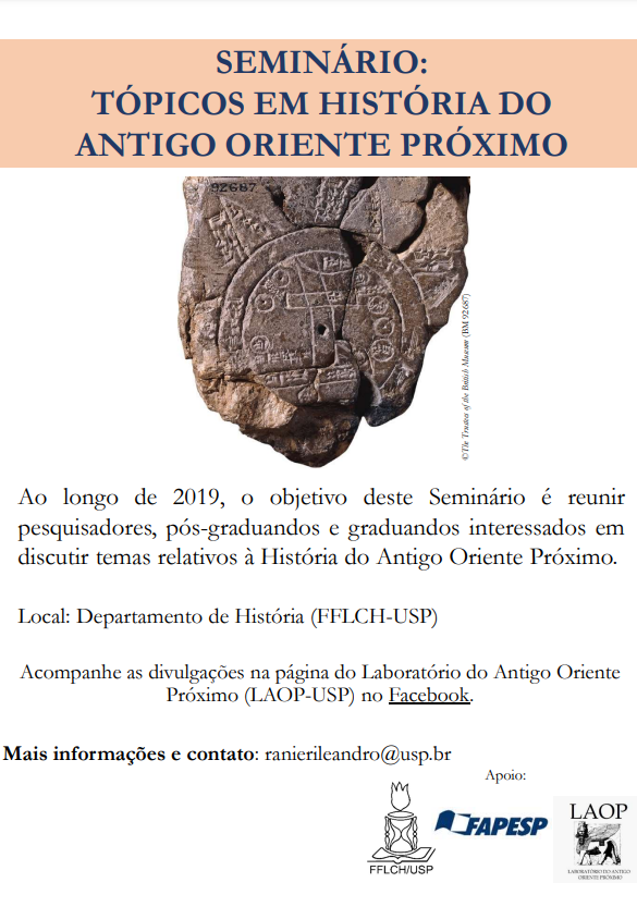 Seminário “Tópicos em História do Antigo Oriente” 